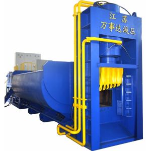 Cheap Flexible Power Source Wanshida Y83Q-12500 Shear Baler Available in Electric or Diesel Engine Configuration for sale
