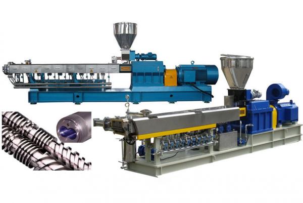 Quality ISO Conical Twin Screw Extruder Low Energy Consumption High Capacity wholesale