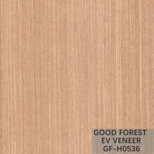 Cheap Laminated Oak Veneer Fineline Yellow Pear Wood For Wrapping Material for sale