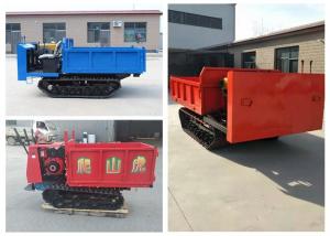 China Dumper Mini Agricultural Track Transporter Vehicle , Rubber Track Carriers on sale
