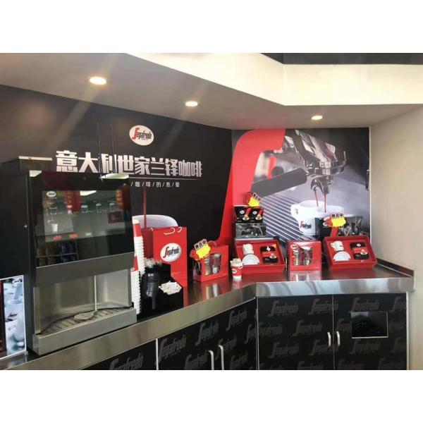 220VAC Fully Automatic Instant Coffee Vending Machine MDB Protocol