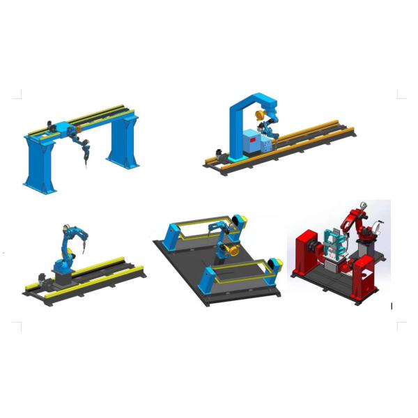 6 Axis 2000mm 8kg Robotic Welding Equipment With Control Cabinet