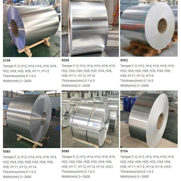 100mm Width 0.2mm Thick 3004 3003 Aluminium Sheet Coil