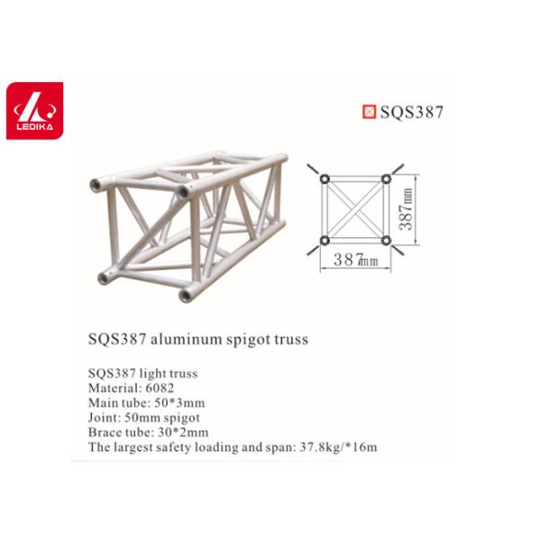 Stage Aluminum Lighting Truss Display System 387MM X387MM