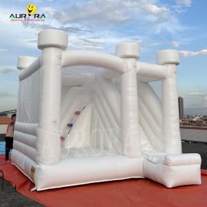 Cheap Commercial Inflatable Bounce House Combo Castle Jumper With Slide For Parties for sale