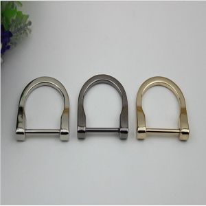 China 25MM Light gold metal d ring buckle,various color select d-ring metal for handbag on sale
