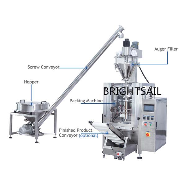 Coding Packing Weight 10g 5kg Pepper Powder Packing Machine