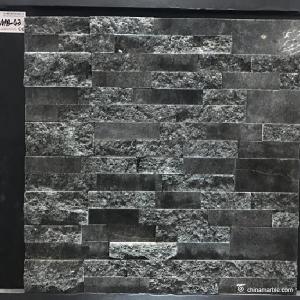 Cheap Natural stone , Chinese Black Granite Wall Stone Cladding Ledge Stone for sale