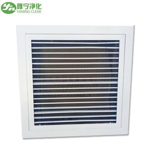 Cheap Aluminum Alloy Air Filter Grille Air Duct Diffuser With Nylon Mesh Primary Filter for sale