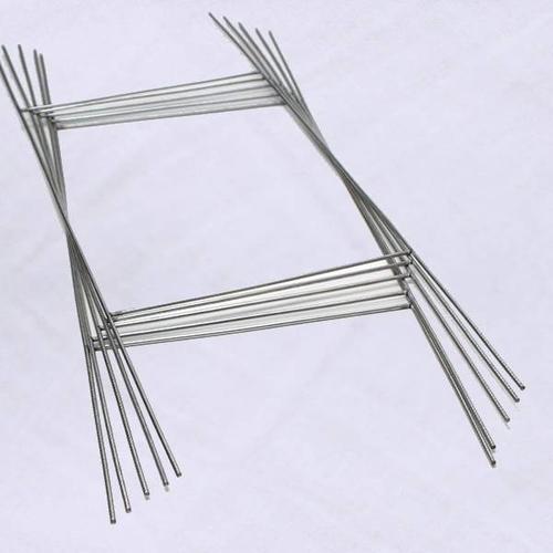 Powder Coated Metal Wire H Shape A3 Poster Display Stand