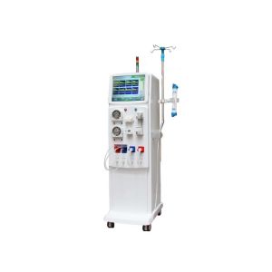 Cheap Uremia Therapeutic Hemodialysis Kidney Dialysis Machine 0.15-0.6MPa for sale