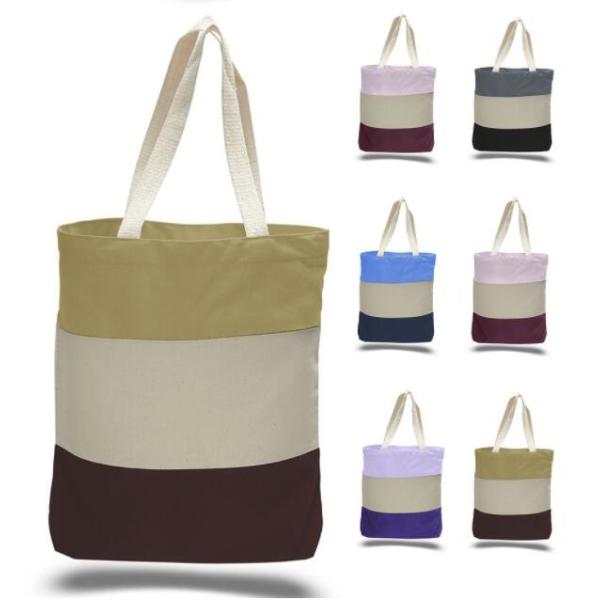 Custom silk screen printed Cotton material handle style blank natural cotton canvas bag without logo bagplastics bagease