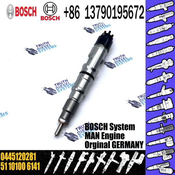 0445120281 0445120202 Hot sale factory direct diesels engine fuel injector 0445120281 with nozzle DLLA145P2158