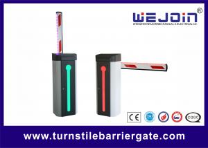Cheap Traffic Barrier Gate with Traffic Light Housing and LED Boom For Entrance and Exit Security System for sale