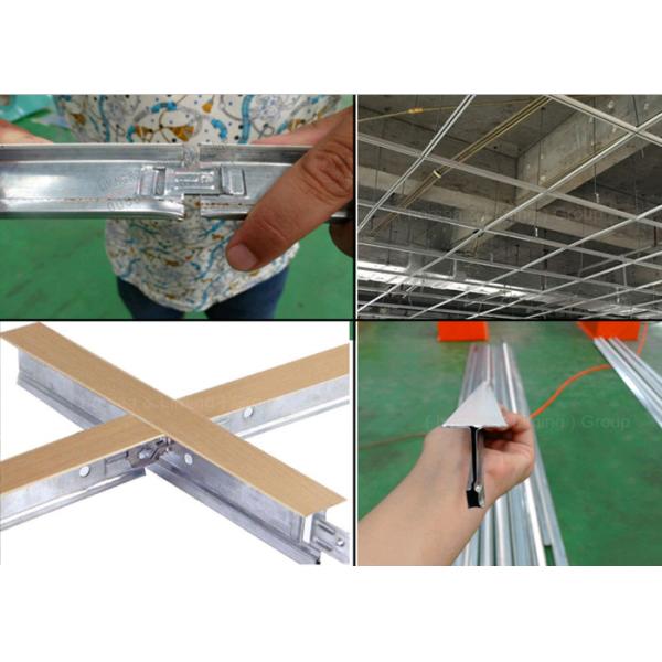 50Hz 6330 MM Ceiling Tiles Making Machine PLC Control System CE BV Listed