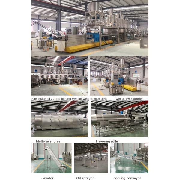 0.1-6t/H Puffed Dry Pet Dog Food Pellet Production Plant