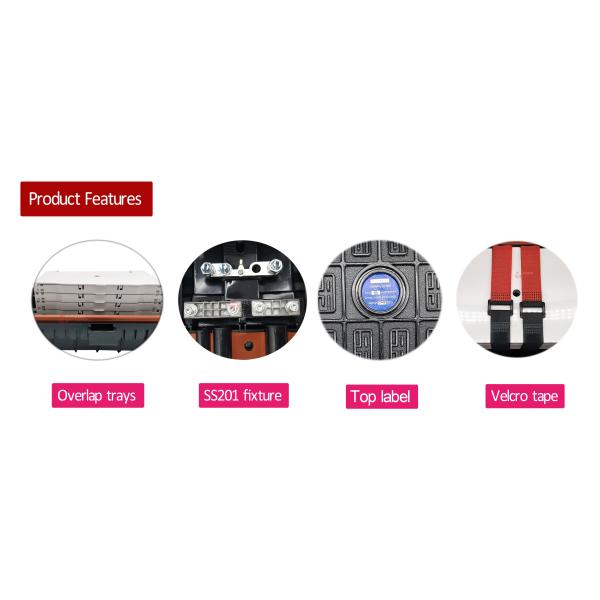 Inline Horizontal Fiber Optic Splice Closure 96 Cores 3M 3 in 3 Out PC Telecom Outdoor