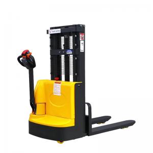 Cheap 1000/2000kg 1 Ton 2.5m Electric Stacker Forklift  In Cargo Handling for sale