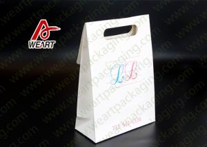 Cheap Custom Unique Design  Printed Commercial Shopping Die Cut Candy Paper Bag for sale