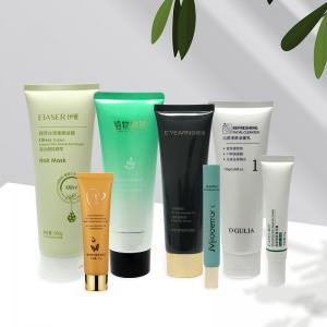 China Printed Logo PE Cosmetic Hose Packing Hand Cream Cleanser Aluminum Plastic Tube on sale