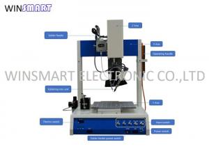 Cheap Automatic 3 Axis PCB Soldering Robot Welding Machine 110V for sale