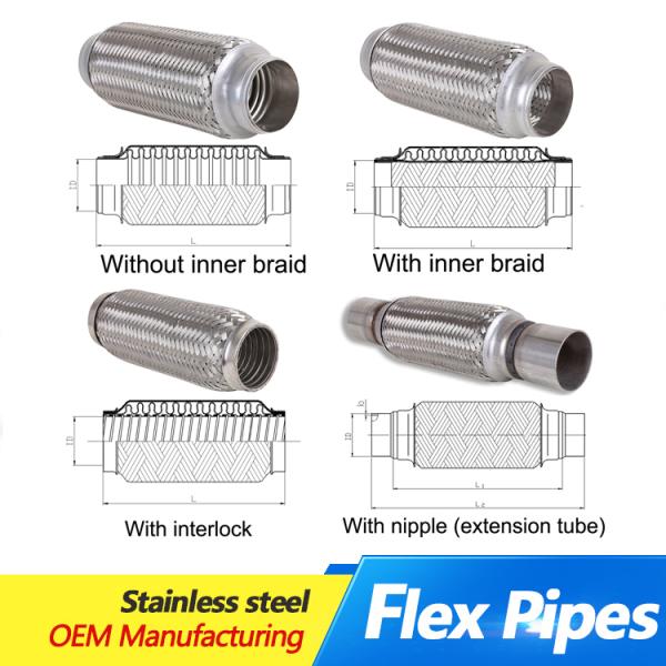 flexible exhaust pipe