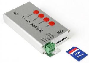 Cheap T-1000B Sd Card Led Pixel Controller Programmable SPI Signal Output Full Color Dimmer for sale