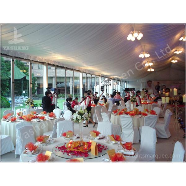 Ultraviolet Light Resistant Outdoor Party Tents For Rent , Outside Tents For Parties
