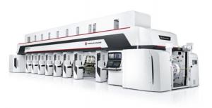 Electronic Line Shaft Automatic Printing Machine 380KW Gravure Coating Machine
