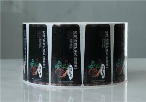 China Glossy Matte Surface Shampoo Sticker Label Body Lotion Labels Removable Adhesive on sale