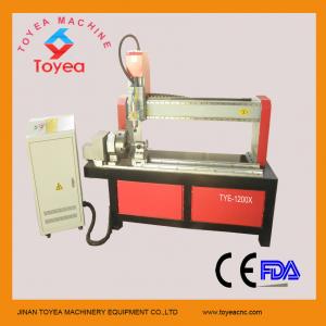 China CNC Cylindrical Engraving router machine 200mm diameter,1200mm long  TYE-1200X on sale