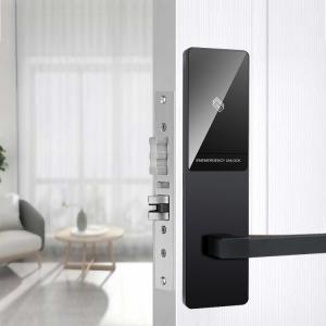 Cheap Electronic Office Key Card door lock hotel system digital smart door lock with door handle for sale