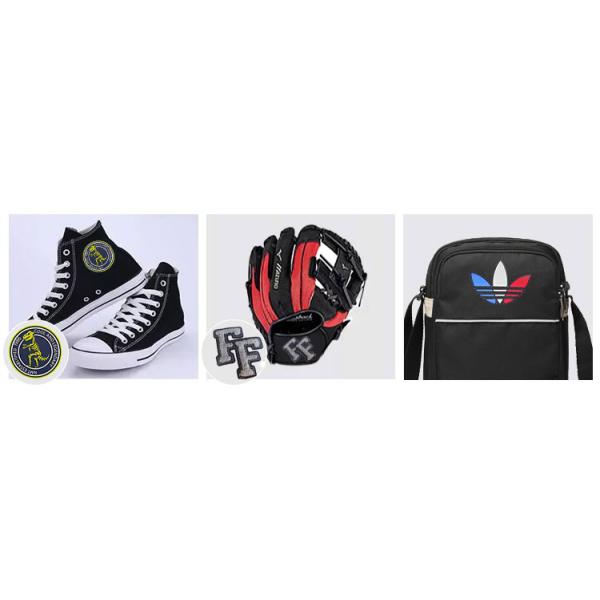 Custom Silver Reflective In the Dark Ink Heat Transfer Label Garment Press 3D Printing Label Heat Transfer for Garment PET Label