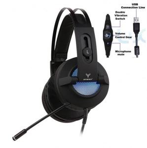 Cheap RGB LED light virtual reality stereo headset gaming 7 dot 1 Game Headphones head phones headphone for sale