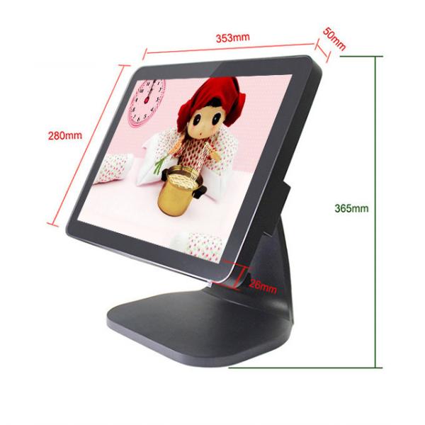 Electronic All In One Android Tablet Pos System Point Of Sale With PC Stand