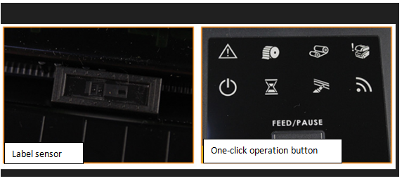 Professional Light Industrial Printer for 19-112mm Print Material Width