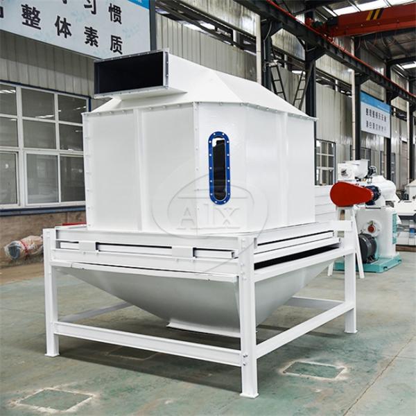 Automatic Feed Pellet Cooler Harding Particles For Storage And Transportation
