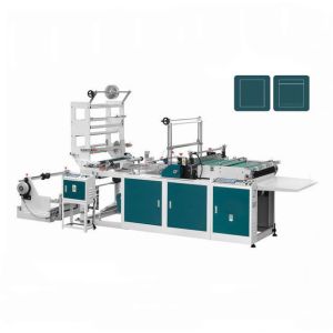 Buy cheap Heat Cutting Bag Making Machine 5Kg / Cm Pressure Air For Printed Color Vest Bag from wholesalers