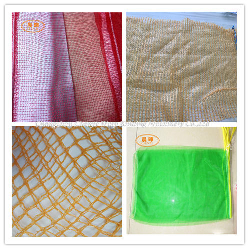 Double Needle Bar Vegetable Mesh Bag Knitting Machine Garlic Net Making Machine