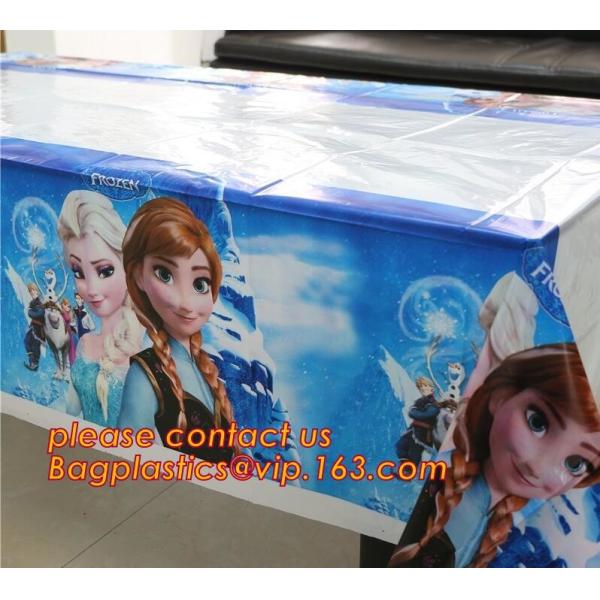 Hello Kitty Party Supplies Plastic Tablecloth kids Birthday Decoration Baby Shower For Kids Girls, 1pcs spiderman theme