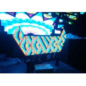 Cheap Effect Flexible Irregular LED display 28224 dot/㎡ Density IP65 Protection Degree for sale