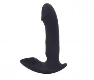 Cheap Wholesales cheap black purple customized colors silicone masturbator vibrating dildo for sale