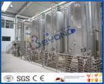Dairy Production Line Industrial Yogurt Making Machine With Bottle Package