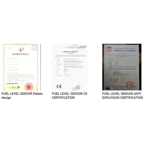 Digital RS485 Diesel Fuel Tank Level Sensor CE Certification