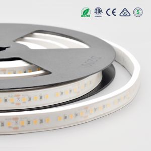 Cheap Anti Glare Flexible LED Strip Lights 2835 120 LEDs / Meter IP67 Waterproof Outdoor for sale
