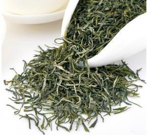 China Guzhang Mao Jian China Slim Green Tea Light Olivine Dried Tea Full Of Peoke on sale