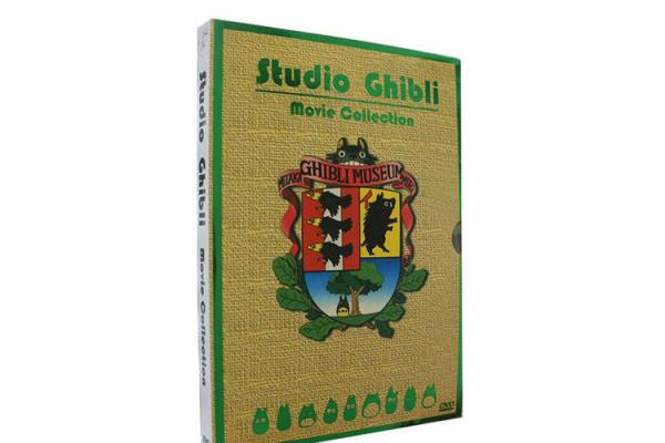 Quality Hayao Miyazaki & Studio Ghibli Deluxe 17 Movie Collection Box Set DVD Adventure Animation Films DVD  For Family Kids wholesale