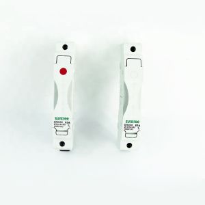 Cheap Round IEC 1P 1500V 32a Solar DC Fuse Holder for sale