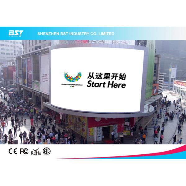 Quality IP65 wateproof P10mm Flexible Curved Led video Screen For Outdoor Wall Decoration wholesale