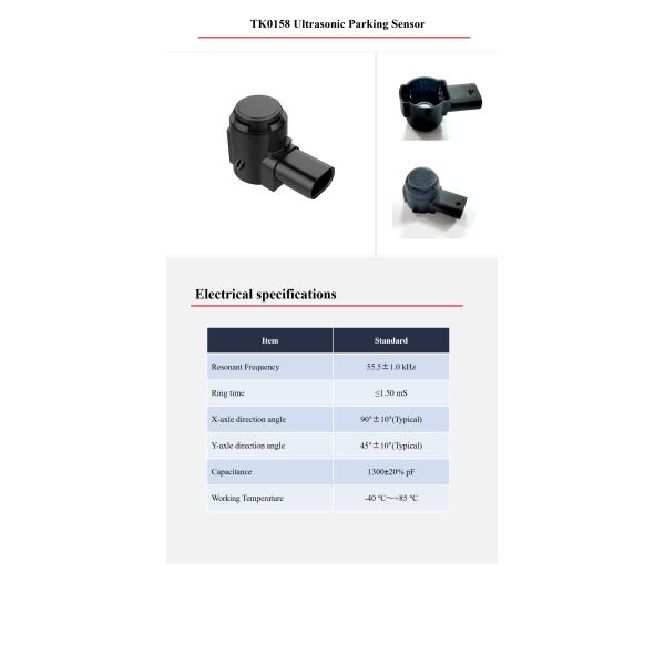 55.5Khz AK2 Ultrasonic Parking Sensor Automotive Park Distance Control Sensor